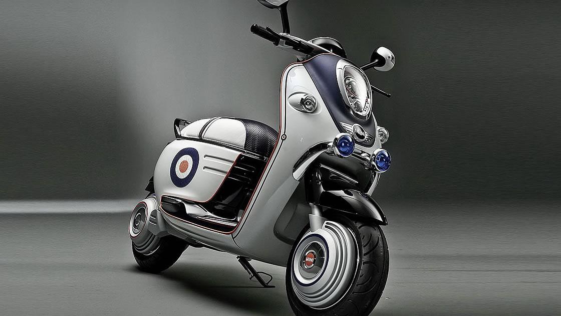 ミニの新しいコンセプトモデルは 電気スクーター Mini Scooter E Concept 登場 Club Cars