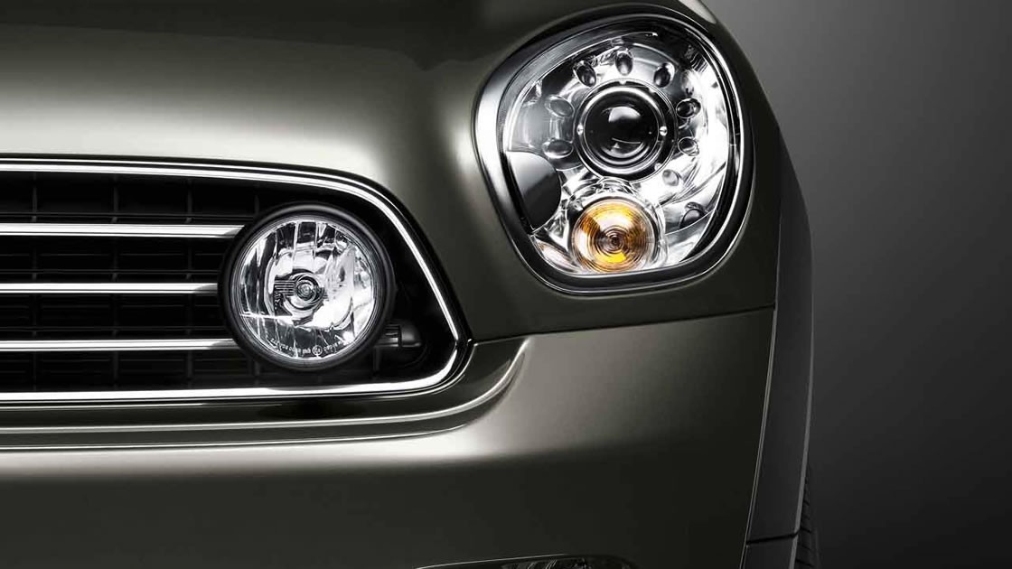 ミニの表情が一変 Ledアディショナル ヘッドライト Club Cars